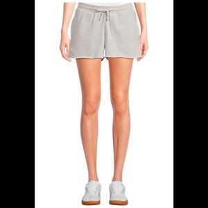 Under Armour Women's Rival Terry Shorts Gray Light Heather/White - Regular